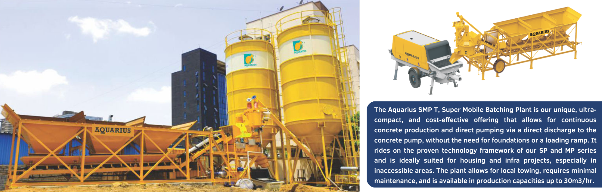 SUPER MOBILE BATCHING PLANT